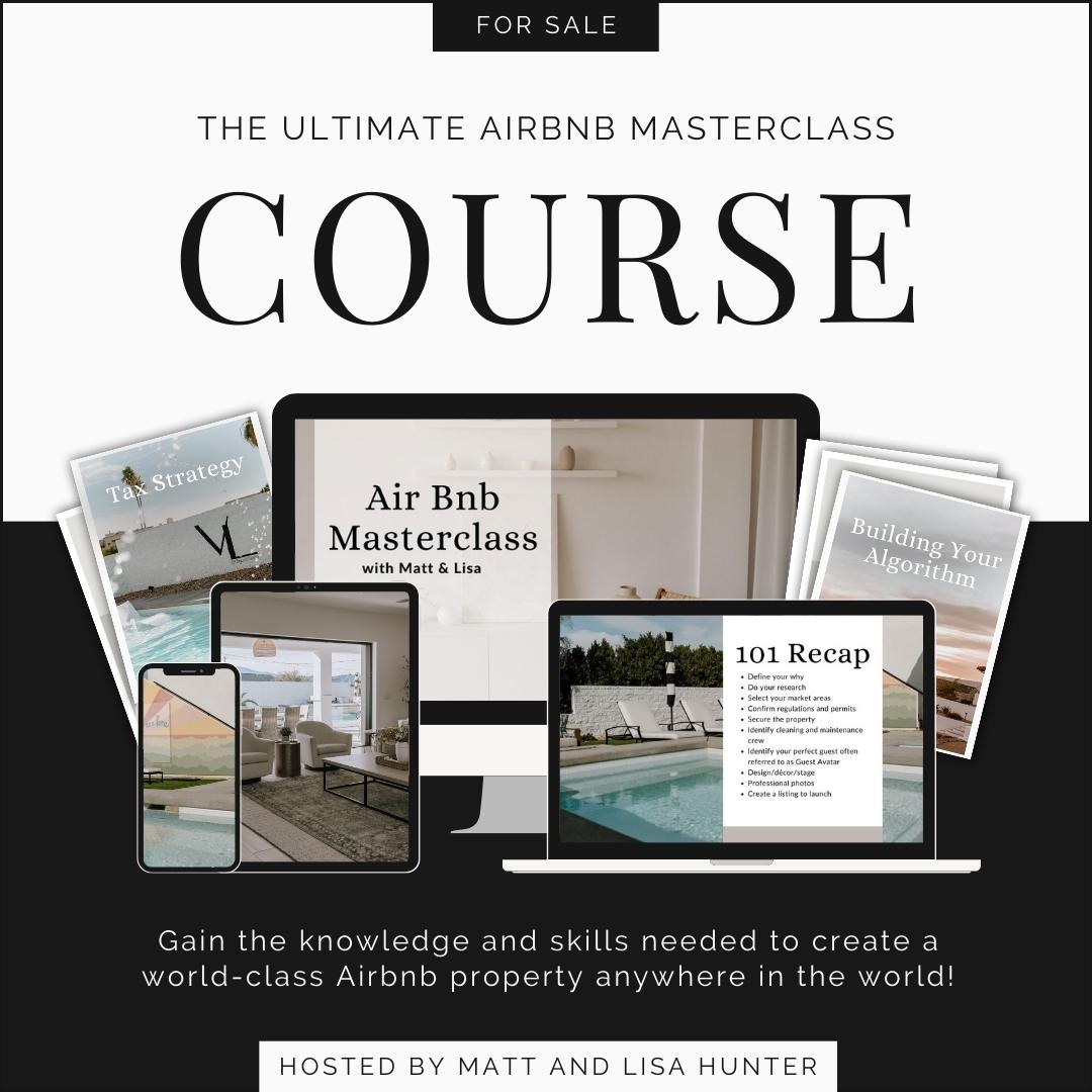 AirBNB Masterclass - Full 3 Part Series